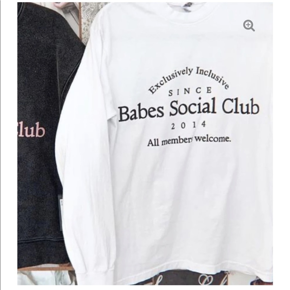 Brunette The Label-Babes Social Club Long Sleeve